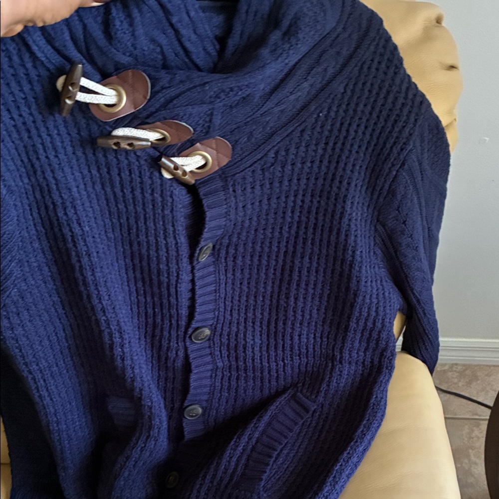 Leif Nelson Turtleneck Cardigan